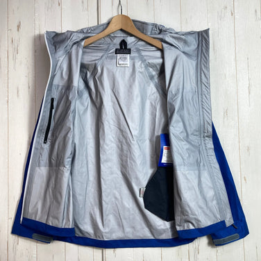 男士 L 码蓝色 Finetrack Everbreath Photon 尼龙冲锋衣，雨衣，上衣，外套，夹克，上衣，服装，z00054139