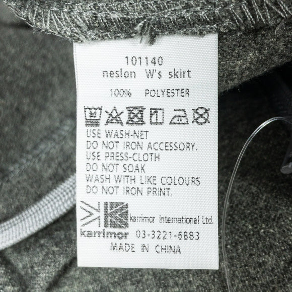 【Women's L チャコール系】 Karrimor ( カリマー ) ネルソン ウィメンズ スカート Nelson W's Skirt ポリエステル 101140 スカート ボトムス ウェア - 【公式】2ndGEAR（セカンドギア）Webショップ【登山用品・アウトドア用品専門 買取販売店】