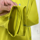 【Men's M イエロー系】 Finetrack ( ファイントラック ) ドラウト エア ジップ ネック Drought Air Zip Neck ポリエステル ウェア トップス インナー シャツ ロングスリーブシャツ 化繊 z00059824  化繊 ロングス
