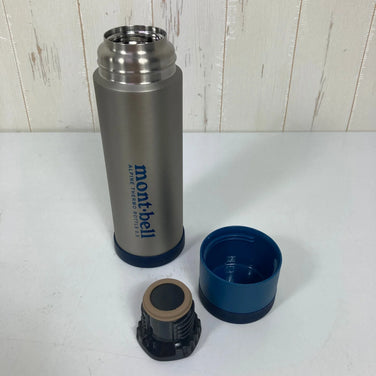 Montbell Alpine 保温瓶 0.5L，STNLS 不锈钢，银色（均码）