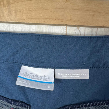 Columbia Omni-Shield Knee-Long Pants, Women's, Navy, Size Small, Polyester, z00053556