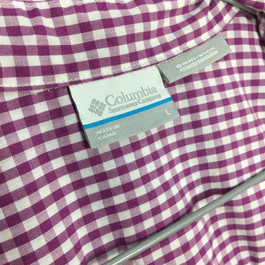 【Women's L パープル系】Columbia ( コロンビア ) ワメゴ ワンピース PL7096 Women's コットン ロングスリーブシャツ インナー シャツ トップス ウェア - 【公式】2ndGEAR（セカンドギア）Webショップ【登山用品・アウトドア用品専門 買取販売店】