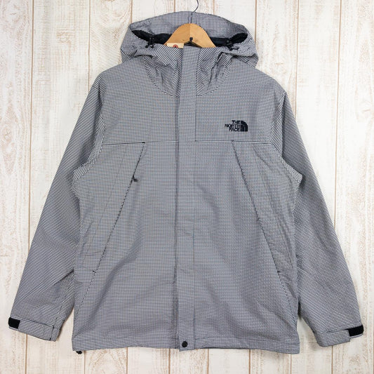 [男士 M 灰色] The North Face 勺形夹克 2L Hyvent 防水透气连帽衫多用途防风雨 NP15013 亚洲男士