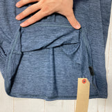 【Men's XS ネイビー系】 2023 Patagonia ( パタゴニア ) キャプリーン クール デイリー フーディ Capilene Cool Daily Hoody Smolder Blue - Light Smolder Blue X-Dye / SBL