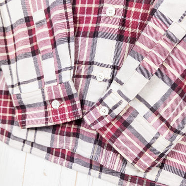 【Women's L レッド系】 Foxfire ( フォックスファイヤー ) TS スタンダード チェック シャツ TS Standard Check Shirt ポリエステル ウェア トップス インナー シャツ ロングスリーブシャツ 化繊 z00052275 化 - 【公式】2ndGEAR（セカンドギア）Webショップ【登山用品・アウトドア用品専門 買取販売店】