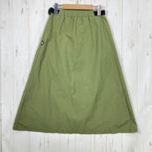 【Unisex XS/S グリーン系】 Millet ( ミレー ) ブリーズバリヤー ラップ スカート BREATHEBARRIER WRAP SKIRT U 耐久撥水 パッカブル ナイロン ウェア ボトムス スカート z00061087  スカート ボトムス ウェア