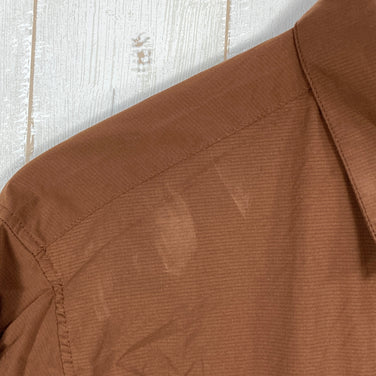 【Unisex M ブラウン系】 Yamatomichi ( 山と道 ) UL シャツ UL Shirt Pertex Quantum Air 超軽量 ナイロン ウェア トップス インナー シャツ ロングスリーブシャツ 化繊 z00061017  化繊 ロングスリーブ