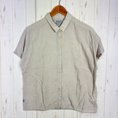 【Women's S アイボリー系】 Houdini ( フーディニ ) ウィメンズ ツリー トップ W's Tree Top TENCEL Lyocell / 裾ドローコード ウェア トップス インナー シャツ ショートスリーブシャツ 化繊 z00061129 化繊