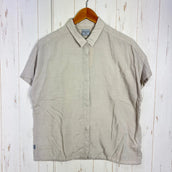 【Women's S アイボリー系】 Houdini ( フーディニ ) ウィメンズ ツリー トップ W's Tree Top TENCEL Lyocell / 裾ドローコード ウェア トップス インナー シャツ ショートスリーブシャツ 化繊 z00061129 化繊