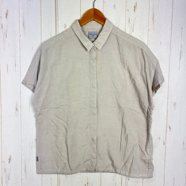 【Women's S アイボリー系】 Houdini ( フーディニ ) ウィメンズ ツリー トップ W's Tree Top TENCEL Lyocell / 裾ドローコード ウェア トップス インナー シャツ ショートスリーブシャツ 化繊 z00061129  化繊