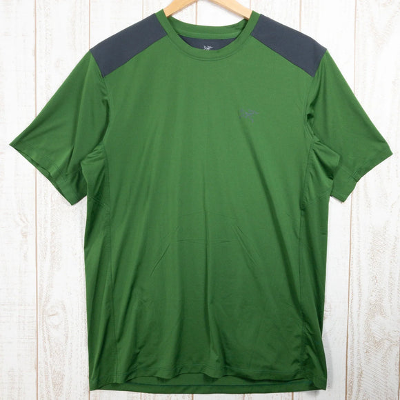 【Men's M グリーン系】 Arcteryx ( アークテリクス ) イーサー コンプ クルー ショートスリーブ Ether Comp Crew SS ポリエステル 12138 Men's 化繊 ショートスリーブTシャツ クルーネック インナー シャツ トップ - 【公式】2ndGEAR（セカンドギア）Webショップ【登山用品・アウトドア用品専門 買取販売店】