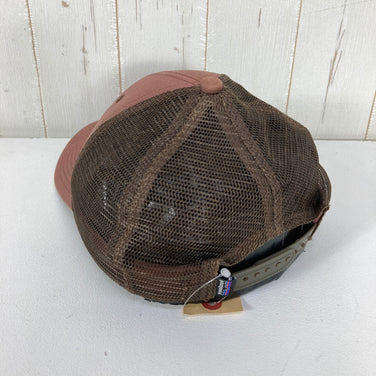 【OneSize ブラウン系】 Patagonia ( パタゴニア ) フィッツ ロイ バイソン ロープロ トラッカー ハット Fitz Roy Bison Lopro Trucker Hat オーガニックコットン ウェア ウェア小物 ヘッドウェア キャップ z00
