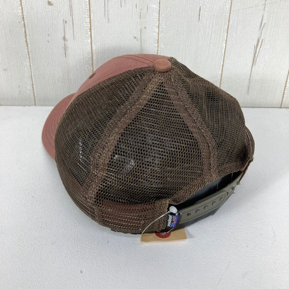 【OneSize ブラウン系】 Patagonia ( パタゴニア ) フィッツ ロイ バイソン ロープロ トラッカー ハット Fitz Roy Bison Lopro Trucker Hat オーガニックコットン ウェア ウェア小物 ヘッドウェア キャップ z00