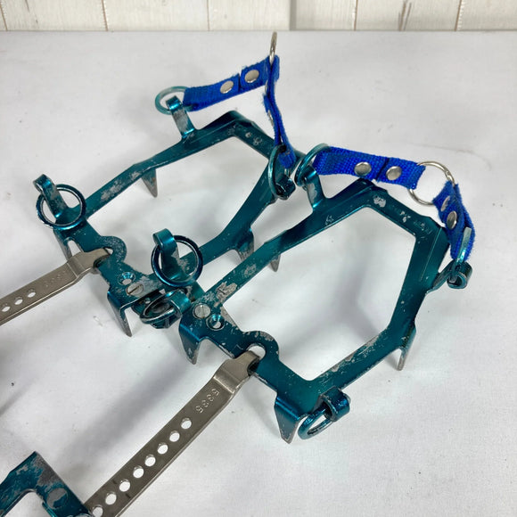 【OneSize ブルー系】 Top Snow Man（トップスノーマン） 10本爪アイゼン ウィンターギア クランポン アイゼン z00058064  クランポン アイゼン ウィンターギア