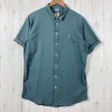 【Men's M グリーン系】 Houdini ( フーディニ ) ショートスリーブ シャツ Shortsleeve Shirt ポリエステル ウェア トップス インナー シャツ ショートスリーブシャツ 化繊 z00059700  化繊 ショートスリーブシャツ イン