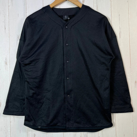【Unisex S ブラック系】 Shinogi By Axesquin ( 凌 By アクシーズクイン ) シノギ ハヲリモノ オクタ Haorimono Octa ポリエステル ウェア トップス アウター ジャケット フリース Teijin Octa ( 帝人オク