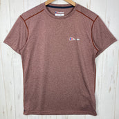 【Men's S レッド系】 Berghaus ( バーグハウス ) エクスプローラ ベースクルー ショートスリーブ AM Explorer Basecrew Short Sleeve AM ポリエステル ウェア トップス インナー シャツ ショートスリーブTシャ