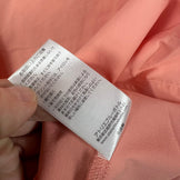 男女通用中号粉色 Atelier Blue Bottle 徒步旅行者衬衫 2025 (Hakuto) 涤纶长袖衬衫 (Z000)