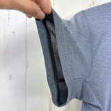 【Men's S ネイビー系】 2015 Patagonia ( パタゴニア ) ショートスリーブ ナイン トレイルズ シャツ S/S Nine Trails Shirt ポリエステル ウェア トップス インナー シャツ ショートスリーブTシャツ クルーネック 化繊