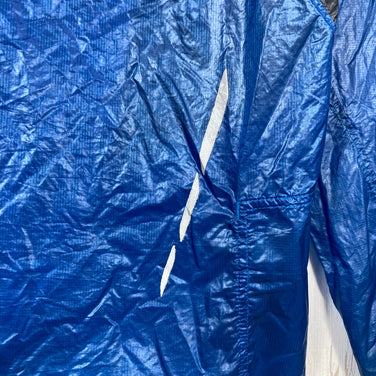 【Men's M ブルー系】 Montbell ( モンベル ) EXライト ウインド パーカ EX Light Wind Parka 7デニール ナイロン リップストップ ポケッタブル ナイロン ウェア トップス アウター ジャケット ウィンドシェル z0006