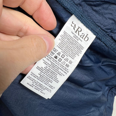 【Women's L ブルー系】 Rab ( ラブ ) バイタル フーディ ウィメンズ Vital Hoody Wmns QWS-50 TEMPEST BLUE z00056122 TEMPEST BLUE ウィンドシェル アウター ジャケット トップス ウェア