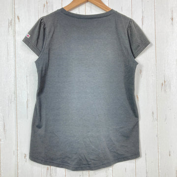 【Women's S ブラック系】 Mountain Equipment ( マウンテンイクイップメント ) パフスリーブティー PUFF SLEEVE TEE ポリエステル ウェア トップス インナー シャツ ショートスリーブシャツ 化繊 z00054667  化繊 - 0