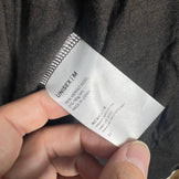 Yamatomichi 男女通用中号棕色美利奴羊毛全拉链连帽衫。美利奴羊毛上衣、内搭衬衫、连帽衫、羊毛，z00056349。