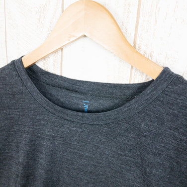 【Men's S グレー系】 Houdini ( フーディニ ) ショートスリーブ ウール シャツ Short Sleeve Wool Shirt メリノウール Men's ウール ショートスリーブTシャツ クルーネック インナー シャツ トップス ウェア - 【公式】2ndGEAR（セカンドギア）Webショップ【登山用品・アウトドア用品専門 買取販売店】