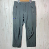 【Men's M グレー系】 2012 Patagonia ( パタゴニア ) シンプル ガイド パンツ Simple Guide Pants FGE ポリエステル ウェア ボトムス ロングパンツ ソフトシェル z00056552 FGE ソフトシェル ロングパン