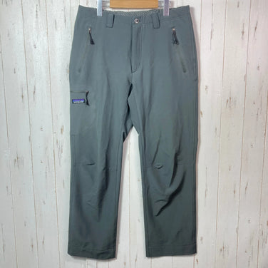 【Men's M グレー系】 2012 Patagonia ( パタゴニア ) シンプル ガイド パンツ Simple Guide Pants FGE ポリエステル ウェア ボトムス ロングパンツ ソフトシェル z00056552 FGE ソフトシェル ロングパン