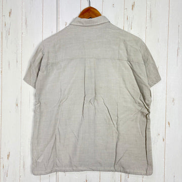 【Women's S アイボリー系】 Houdini ( フーディニ ) ウィメンズ ツリー トップ W's Tree Top TENCEL Lyocell / 裾ドローコード ウェア トップス インナー シャツ ショートスリーブシャツ 化繊 z00061129  化繊 - 0