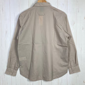 【Men's S グレー系】 Axesquin ( アクシーズクイン ) ヘリウム ロング スリーブ シャツ HELIUM LS SHIRTS ナイロン ウェア トップス インナー シャツ ロングスリーブシャツ 化繊 z00054829  化繊 ロングスリーブシャ