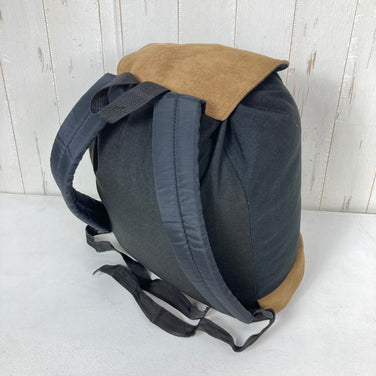 【Unisex OneSize ブラック系】 1991 Jansport ( ジャンスポーツ ) スエードレザー×コーデュラナイロン ビンテージ フラップ デイパック 生産終了モデル 入手困難 アメリカ製 バッグ ストレージ バックパック デイパック 容量【～29L】 z0005