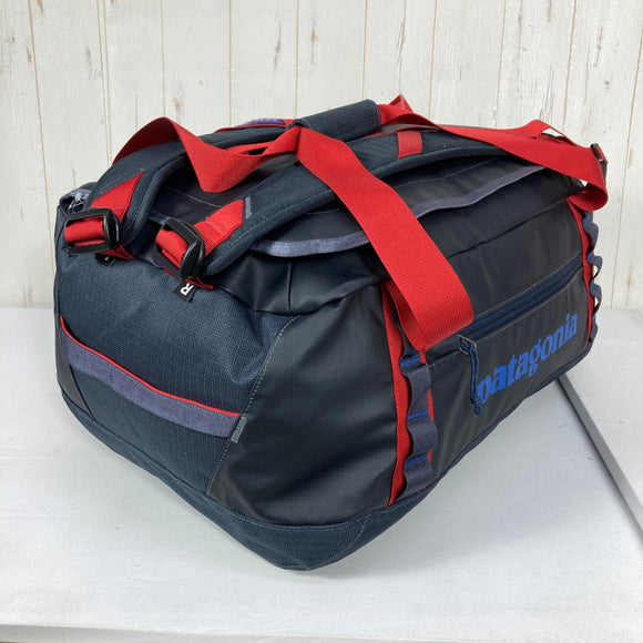 【OneSize ネイビー系】 2026 Patagonia ( パタゴニア ) ブラックホール ダッフル 40L Black Hole Duffel 40L Smolder Blue w/Amanita Red リサイクルポリエステル TPUラミネート パッカブル