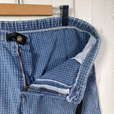 【Men's M ブルー系】 1990s Gramicci ( グラミチ ) ショート クライミングパンツ Short Climbing Pants 旧タグ ビンテージ オリジナル 入手困難 クライミングショーツ アメリカ製 ボックスロゴ コットン ウェア ボトム