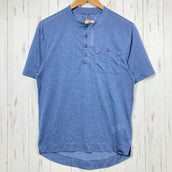 【Men's XS ネイビー系】 2022 Patagonia ( パタゴニア ) キャプリーン クール トレイル バイク ヘンリー Capilene Cool Trail Bike Henley CNY ポリエステル ウェア トップス インナー シャツ ショートスリ