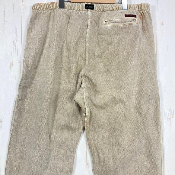 【Men's XL ベージュ系】 1990s Gramicci ( グラミチ ) コットン クライミングパンツ Cotton Climbing Pant 旧タグ 入手困難 ボックスロゴ コットン ウェア ボトムス ロングパンツ コットン z00061071  コットン