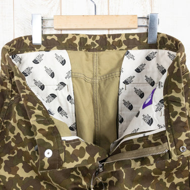 【Men's 32 ブラウン系】 The North Face Purple Label ( ザ・ノースフェイス パープルレーベル) カモフラージュ フィールド ショーツ Camouflage Field Shorts コットン ウェア ボトムス ショーツ ショートパ - 【公式】2ndGEAR（セカンドギア）Webショップ【登山用品・アウトドア用品専門 買取販売店】