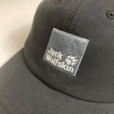 Jackwolfskin JP BXL 法式毛圈布六片帽，男女通用，均码，黑色。涤纶材质。
