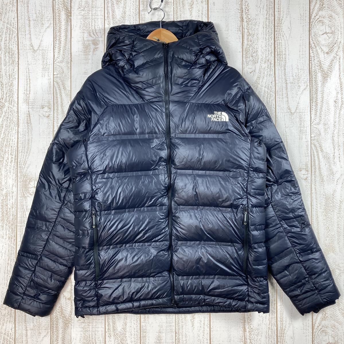 【Men's M ブラック系】 The North Face ( ザ・ノースフェイス ) トリプルバッフル ビレイ パーカ Triplebaffele Belay Parka ダウン プリマロフト インサレーション ハイブリッド ジャケット フーディ パーカー サミ