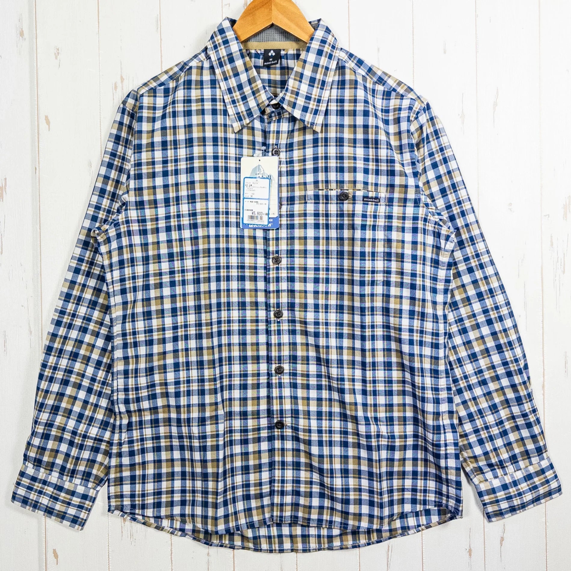 【Men's M ネイビー系】 Montbell ( モンベル ) WIC.ライト シングルポケット ロングスリーブシャツ IND / インディゴ ポリエステル ウェア トップス インナー シャツ ロングスリーブシャツ 化繊 z00052648 IND / インディ - 【公式】2ndGEAR（セカンドギア）Webショップ【登山用品・アウトドア用品専門 買取販売店】