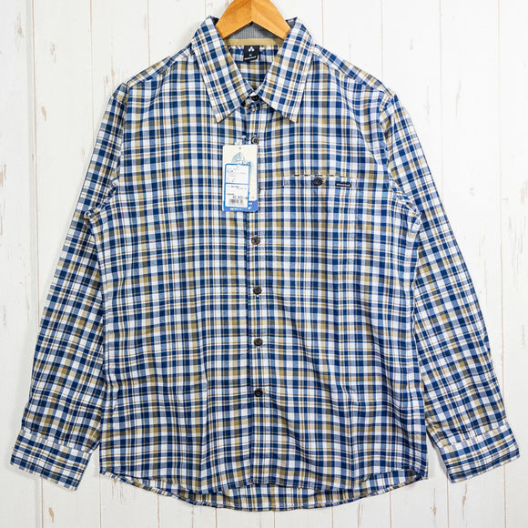 【Men's M ネイビー系】 Montbell ( モンベル ) WIC.ライト シングルポケット ロングスリーブシャツ IND / インディゴ ポリエステル ウェア トップス インナー シャツ ロングスリーブシャツ 化繊 z00052648 IND / インディ - 【公式】2ndGEAR（セカンドギア）Webショップ【登山用品・アウトドア用品専門 買取販売店】