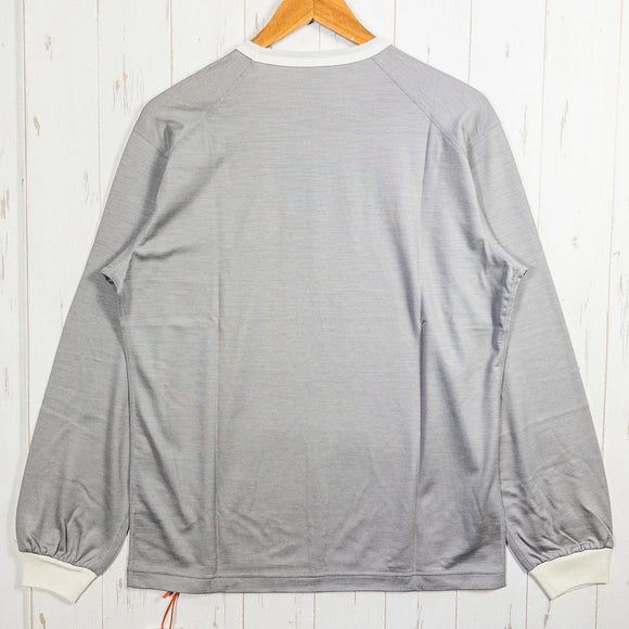 【Men's M グレー系】 Ridge Mountain Gear ( リッジマウンテンギア ) アンワインド メリノ ティー ロングスリーブ Unwind Merino Tee Long Sleeve Warm Pebble メリノウール ウェア トップス イ - 【公式】2ndGEAR（セカンドギア）Webショップ【登山用品・アウトドア用品専門 買取販売店】