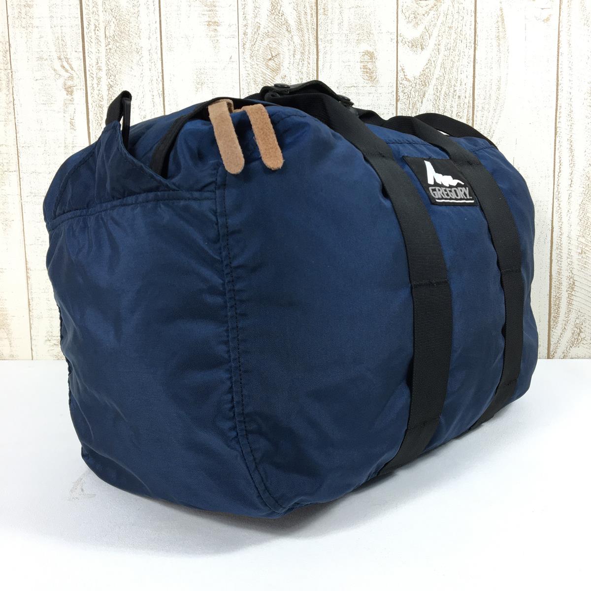 [OneSize Navy] Gregory 行李袋 S 号行李袋 S 34L 海军蓝美国制造 Tm 标签银色标签旧标签很难获得海军蓝腰包臀包袋存储