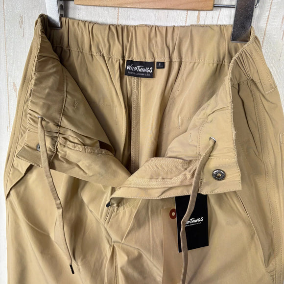 【Unisex OneSize ベージュ系】 Wildthings ( ワイルドシングス ) エラスティック ナイロン デナリ パンツ Elastic Nylon Denali Pants WT23025AD BEIGE z00056197 BEIGE ソフトシェル ロングパンツ