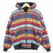 【Men's M レッド系】 1980s Woolrich ( ウールリッチ ) フリースラインド オルテガ ウール フーディ ビンテージ オリジナル 入手困難 ウール ウェア トップス アウター ジャケット ウール z00052626  ウール アウター ジャケ