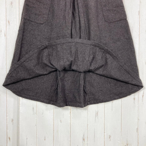 【Unisex M ブラウン系】 Shinogi By Axesquin ( 凌 By アクシーズクイン ) ハカマスカート wool 桧皮色 ウール ウェア ボトムス スカート z00058735 桧皮色 スカート ボトムス ウェア
