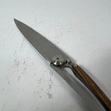 One Size Silver Deejo Le 37 Grams Pocket Knife, Hard-to-Find, Baladeo-Era Stainless Steel Camping Gear Knife (z00054526)