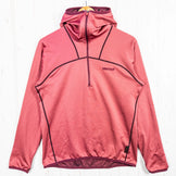 男士 M 红色 Marmot HeatNavi 半拉链连帽衫，涤纶，羊毛夹克，上衣，夹克，夹克，上衣，夹克......