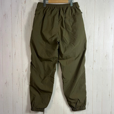 男女通用 3 绿色 Mannenrou Micro Rip Nylon Harvest Trainer，尼龙裤，长裤 (z00054002)。